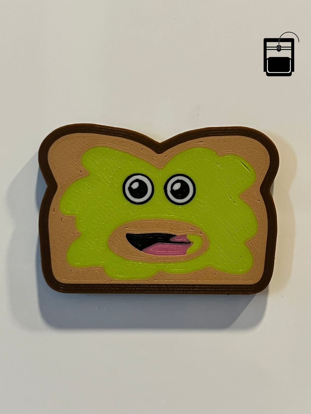 Avocado Toast Magnet 3D Printing File