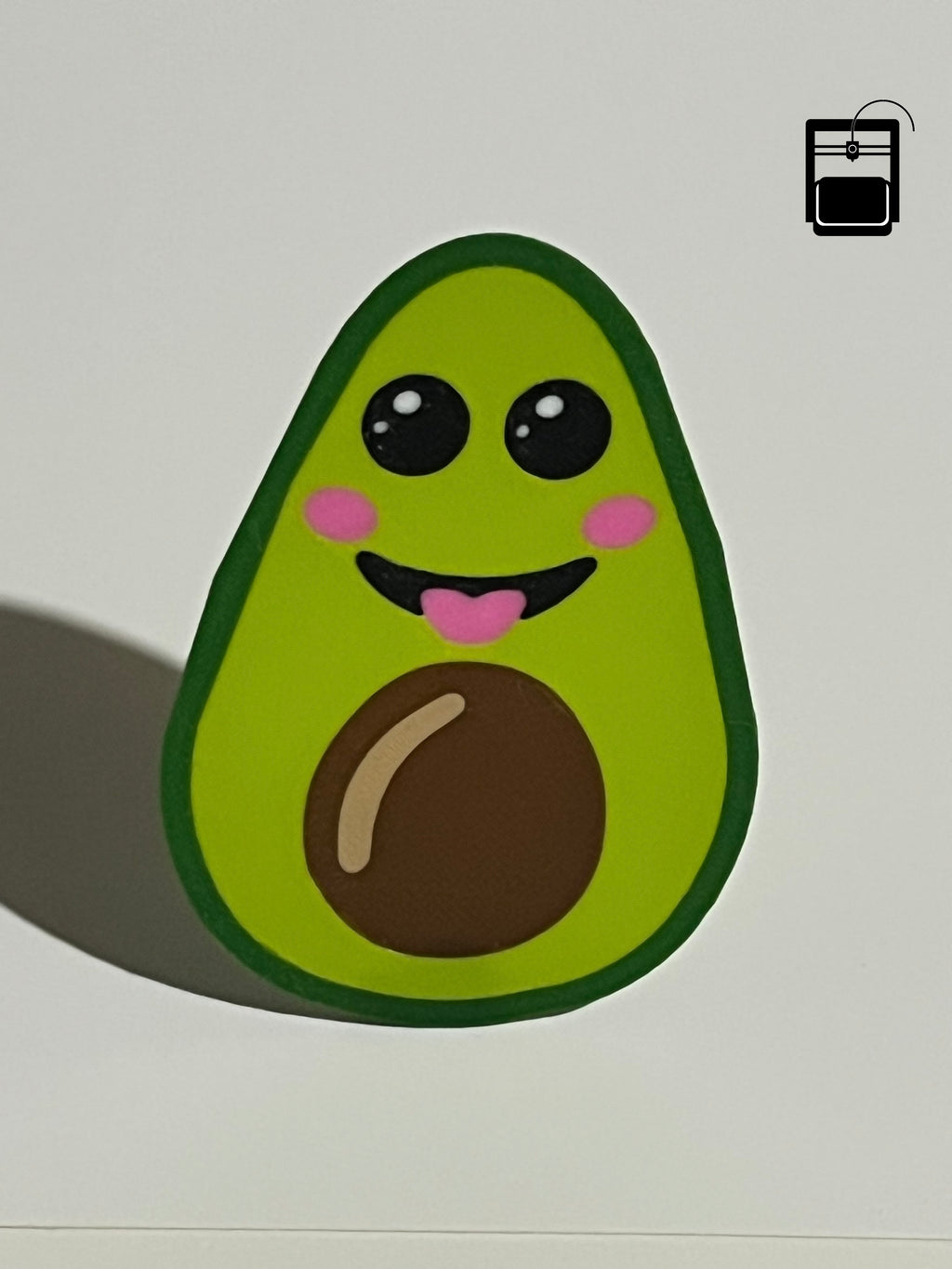Avocado Bookmark 3D Printing File