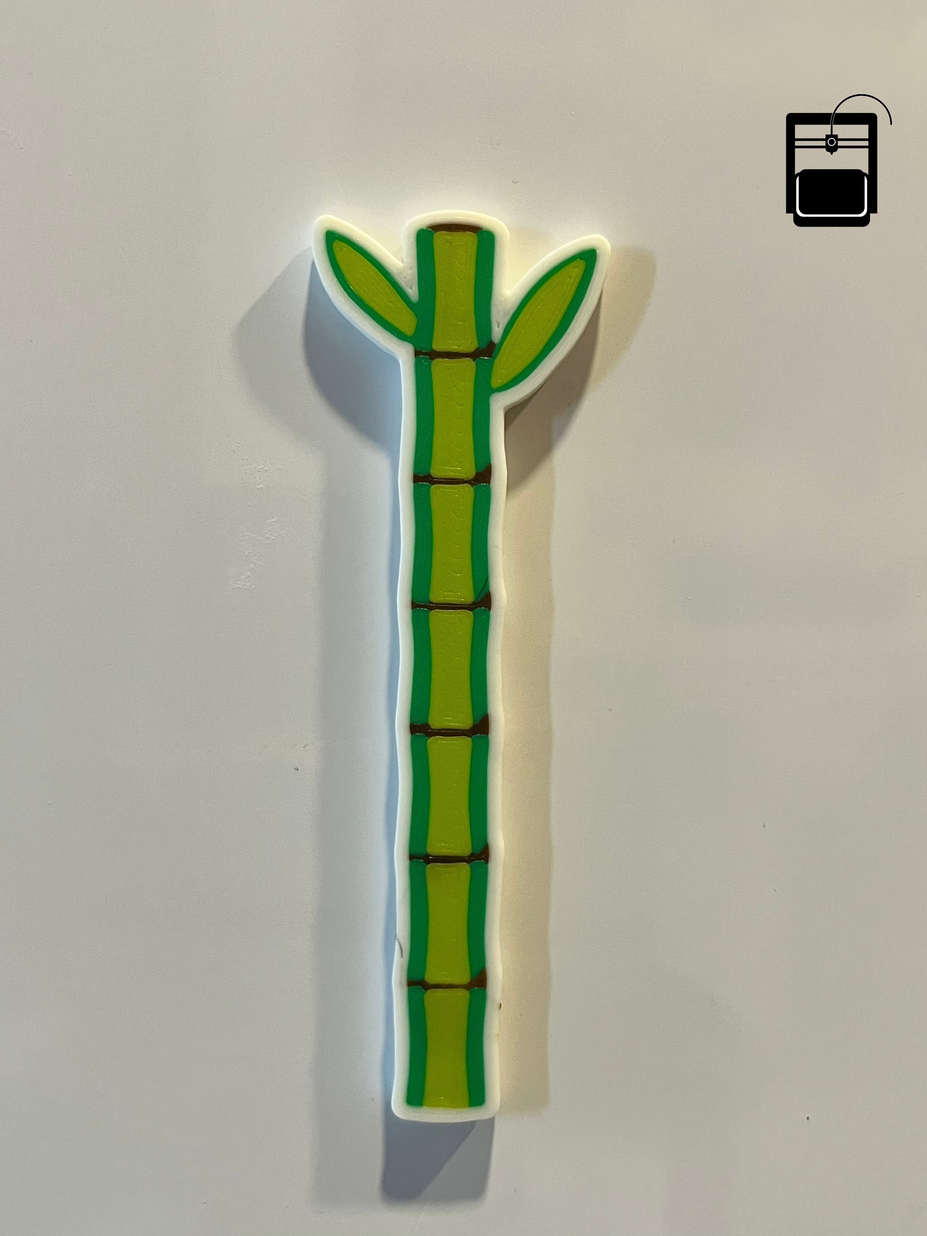Bamboo Magnet 3D Printing File