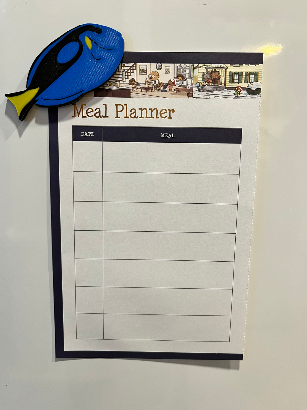 Blue Tang Magnet 3D Printing File