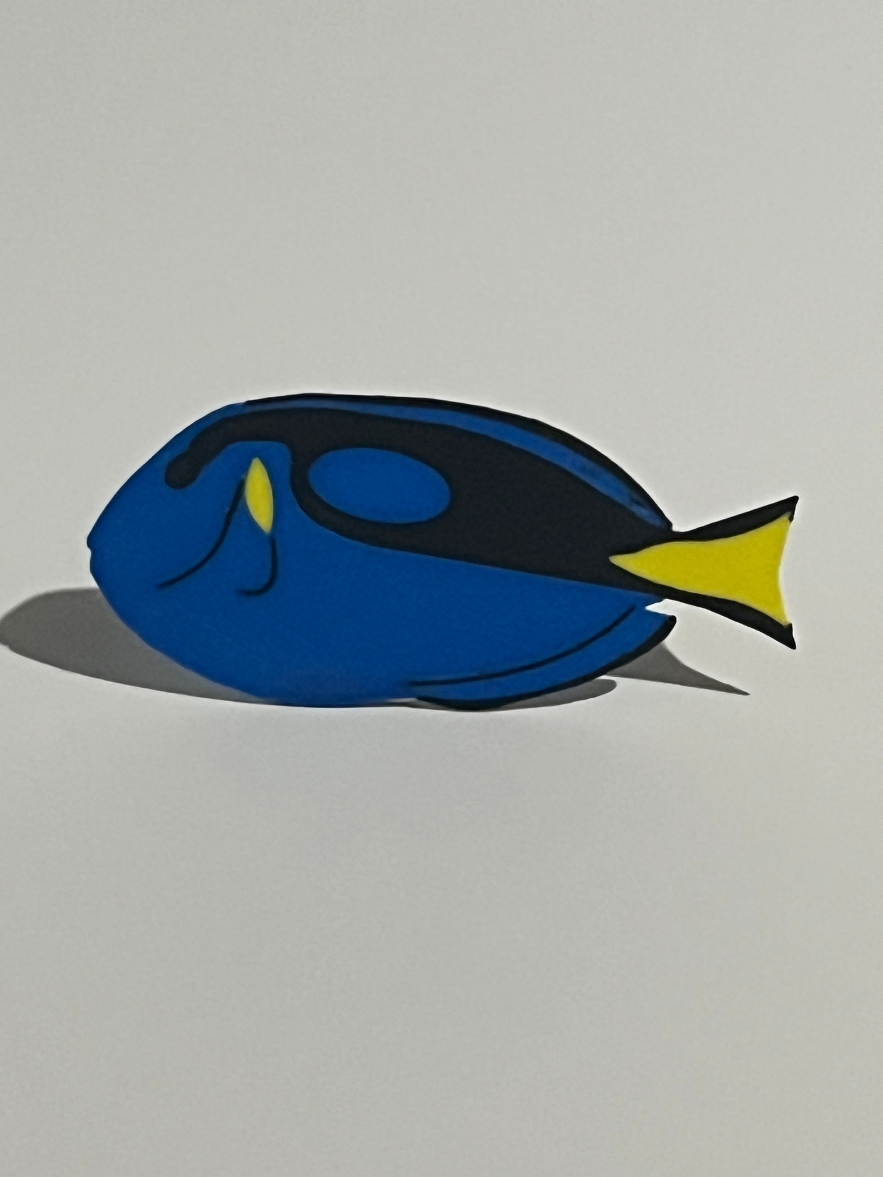 Blue Tang Bookmark