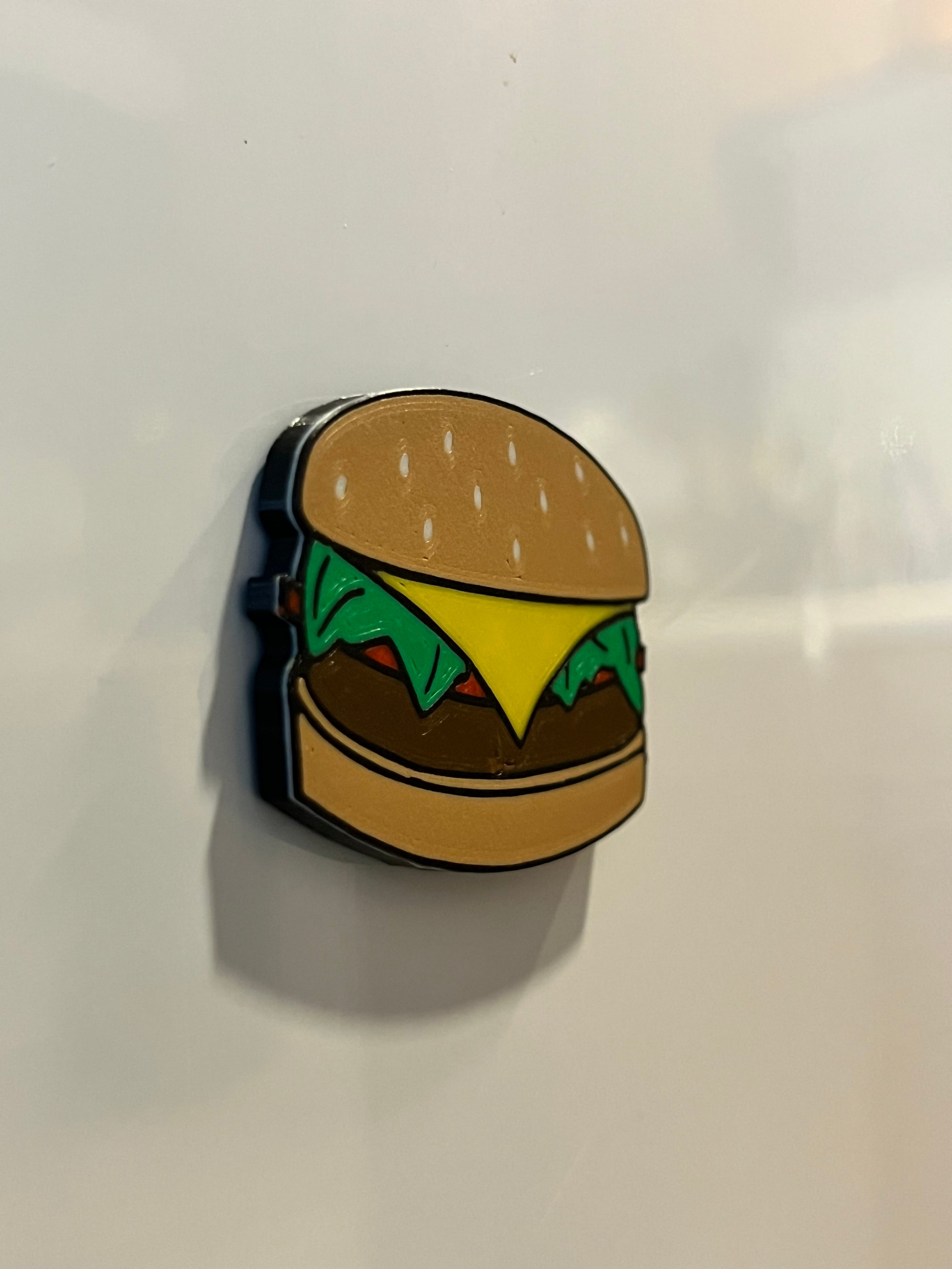 Burger Magnet