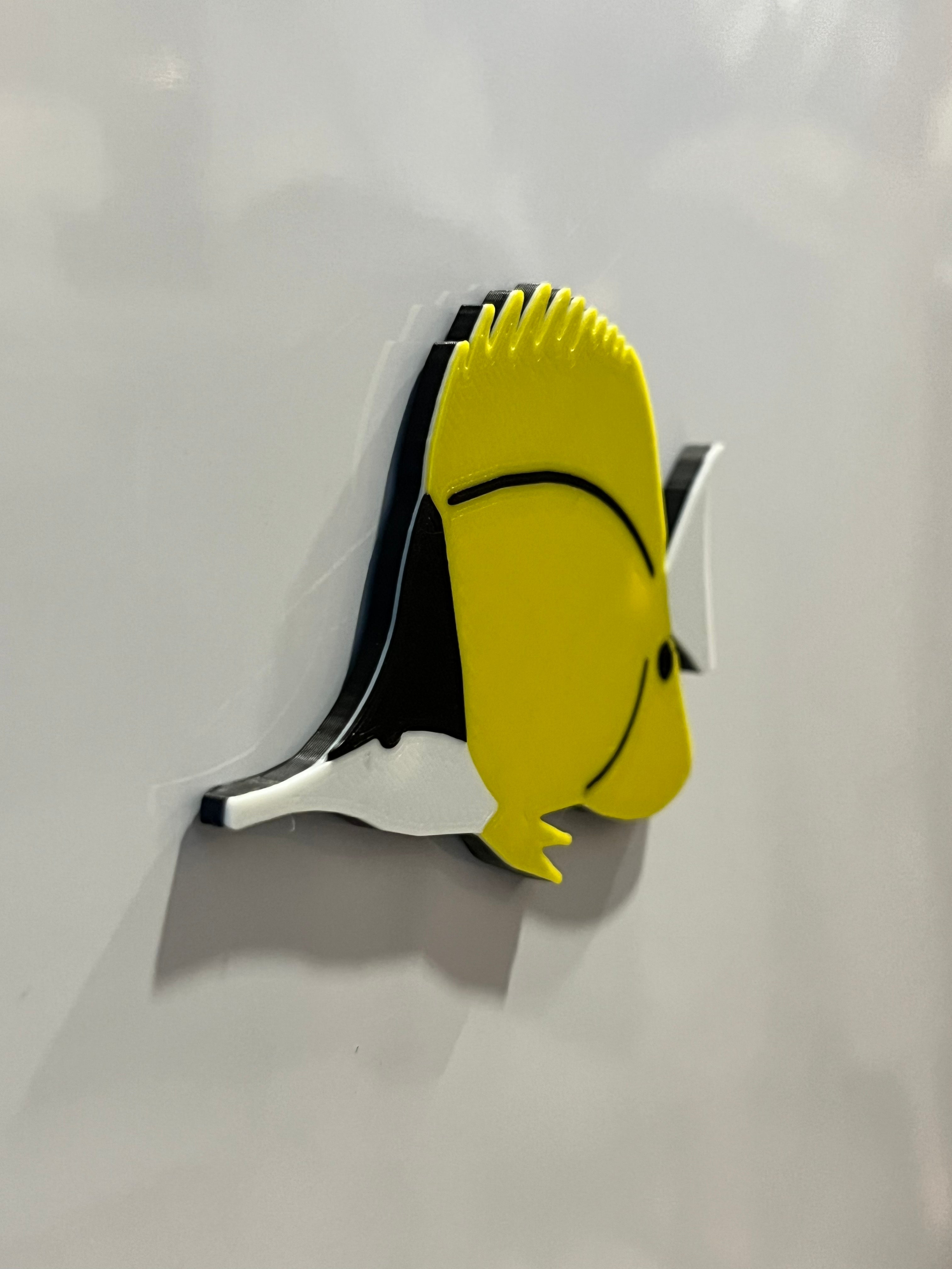 Butterfly Fish Magnet