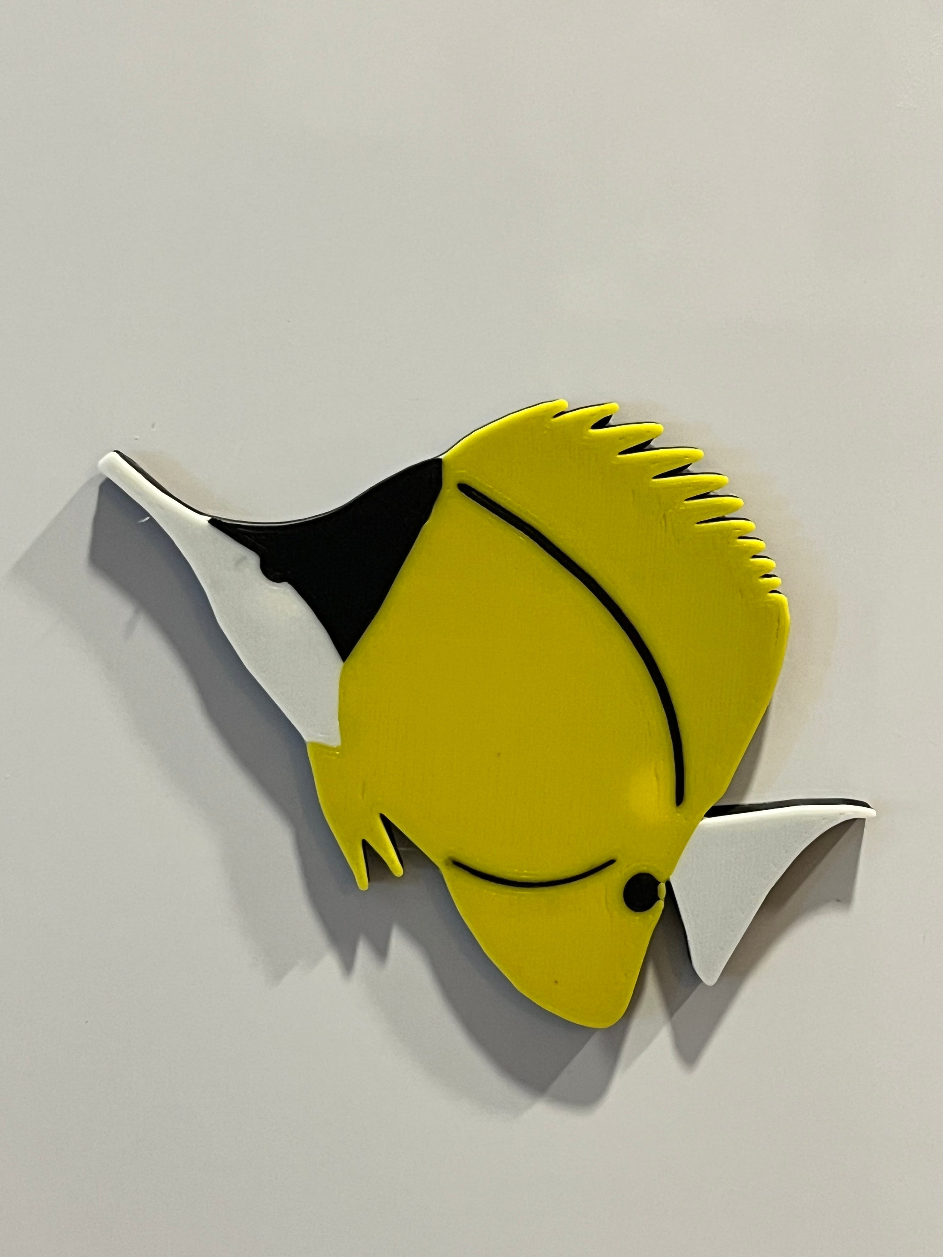 Butterfly Fish Magnet