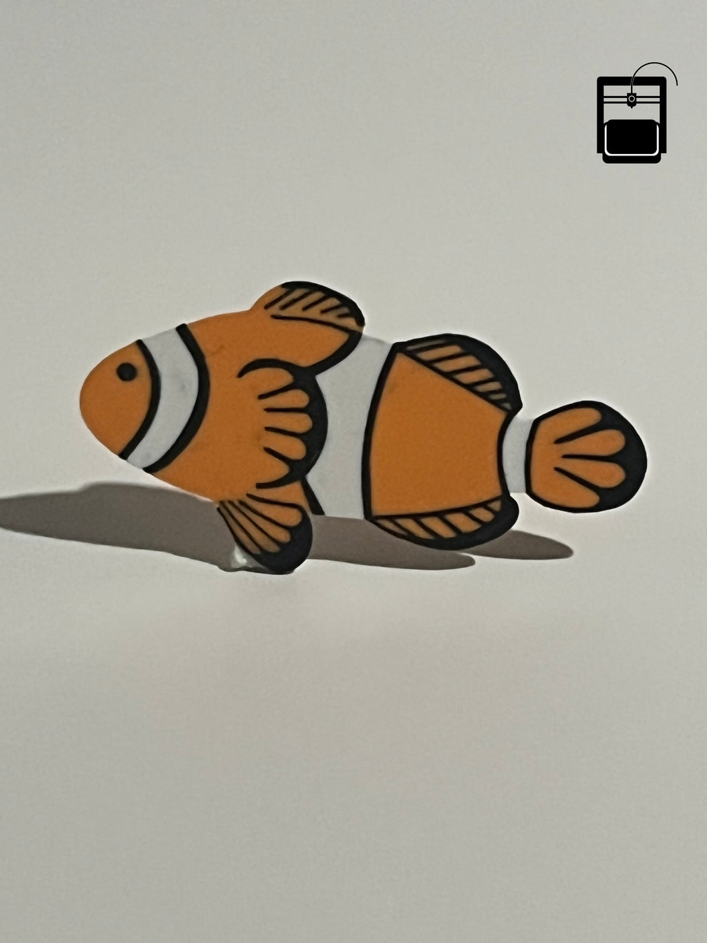 Clownfish Bookmark 3D Printing File