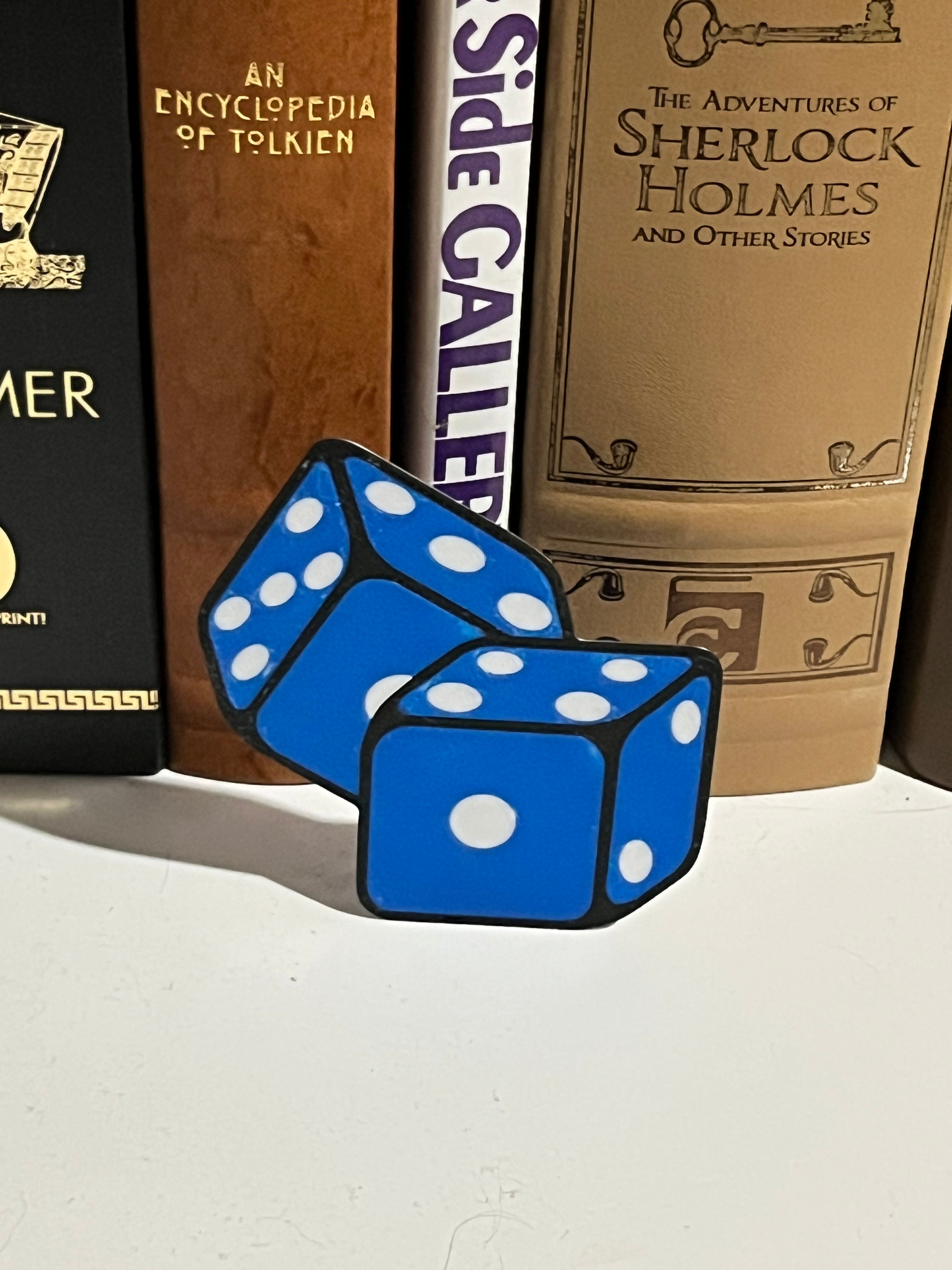 Rolling Dice Bookmark