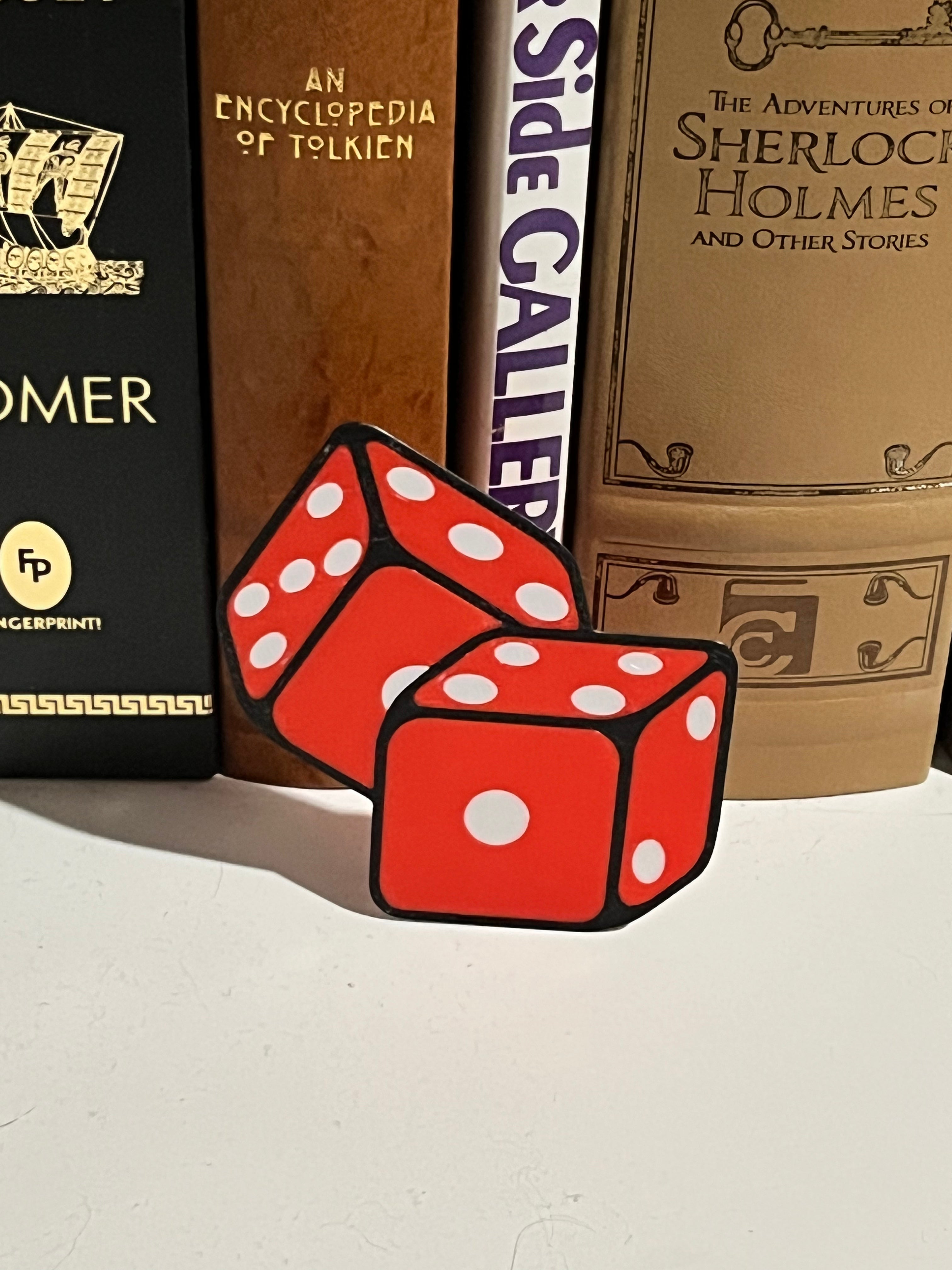 Rolling Dice Bookmark