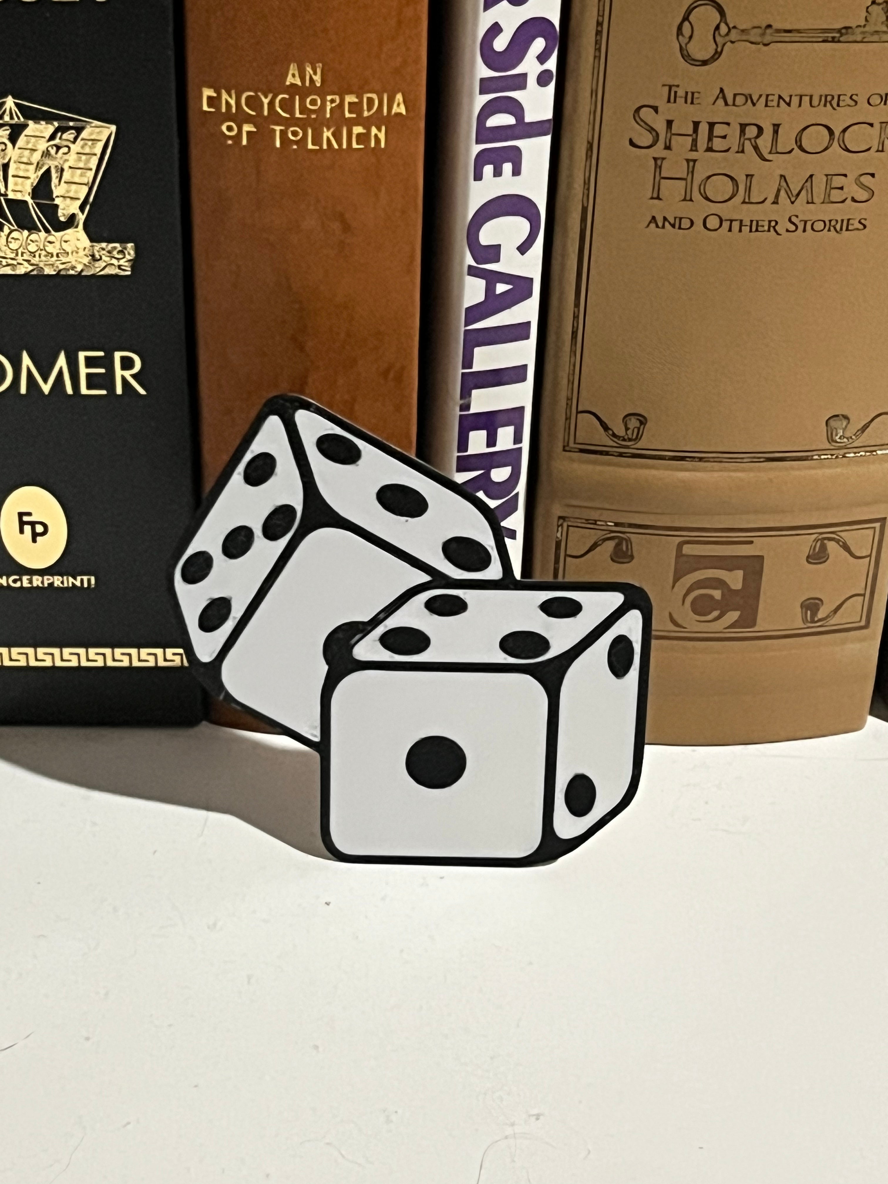 Rolling Dice Bookmark