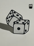 Rolling Dice Bookmark 3D Printing File