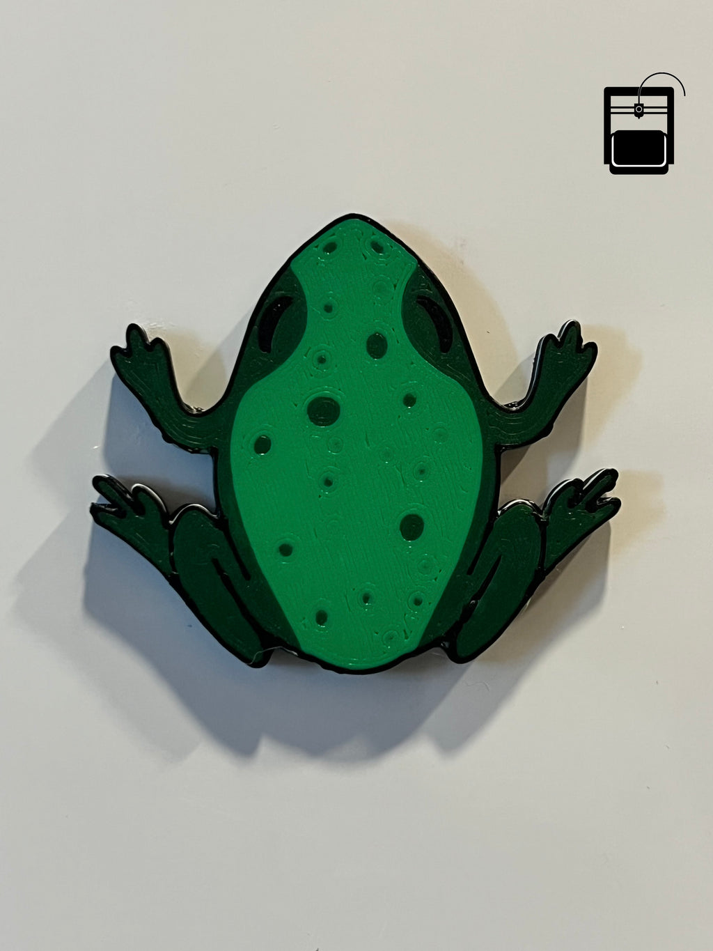 Frog Magnet 3D Printing File
