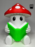 Reading Mushroom Piggy Bank 3D Printing File