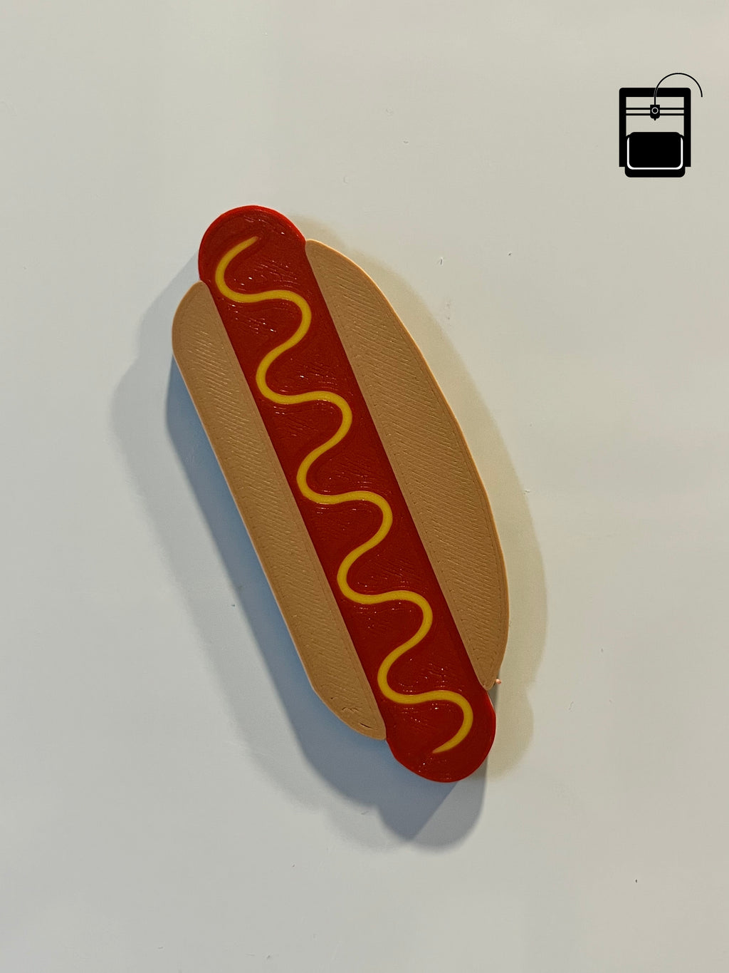 Hotdog Magnet 3D Printing File