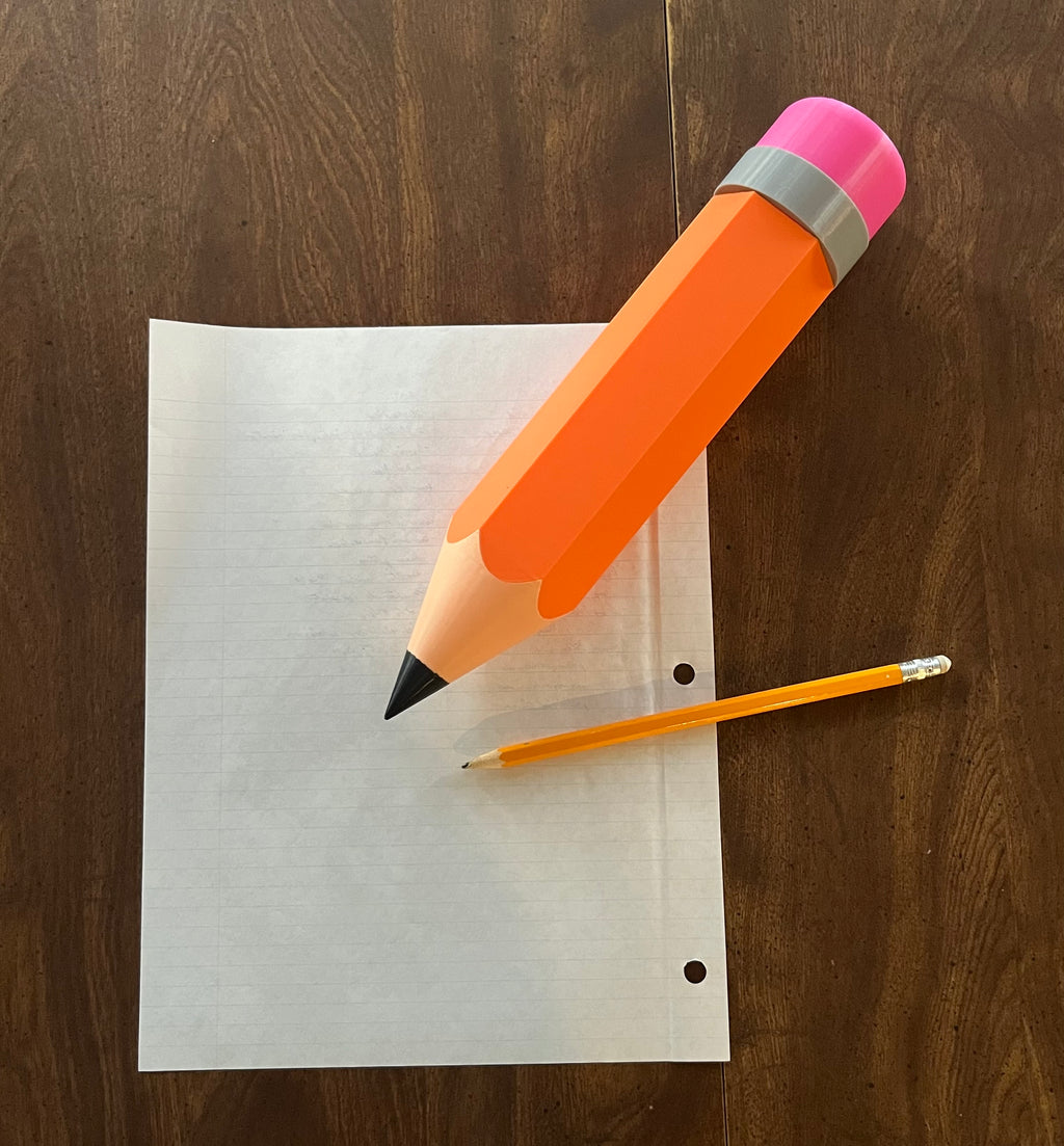 Giant Pencil Pencil Case 3D Printing File