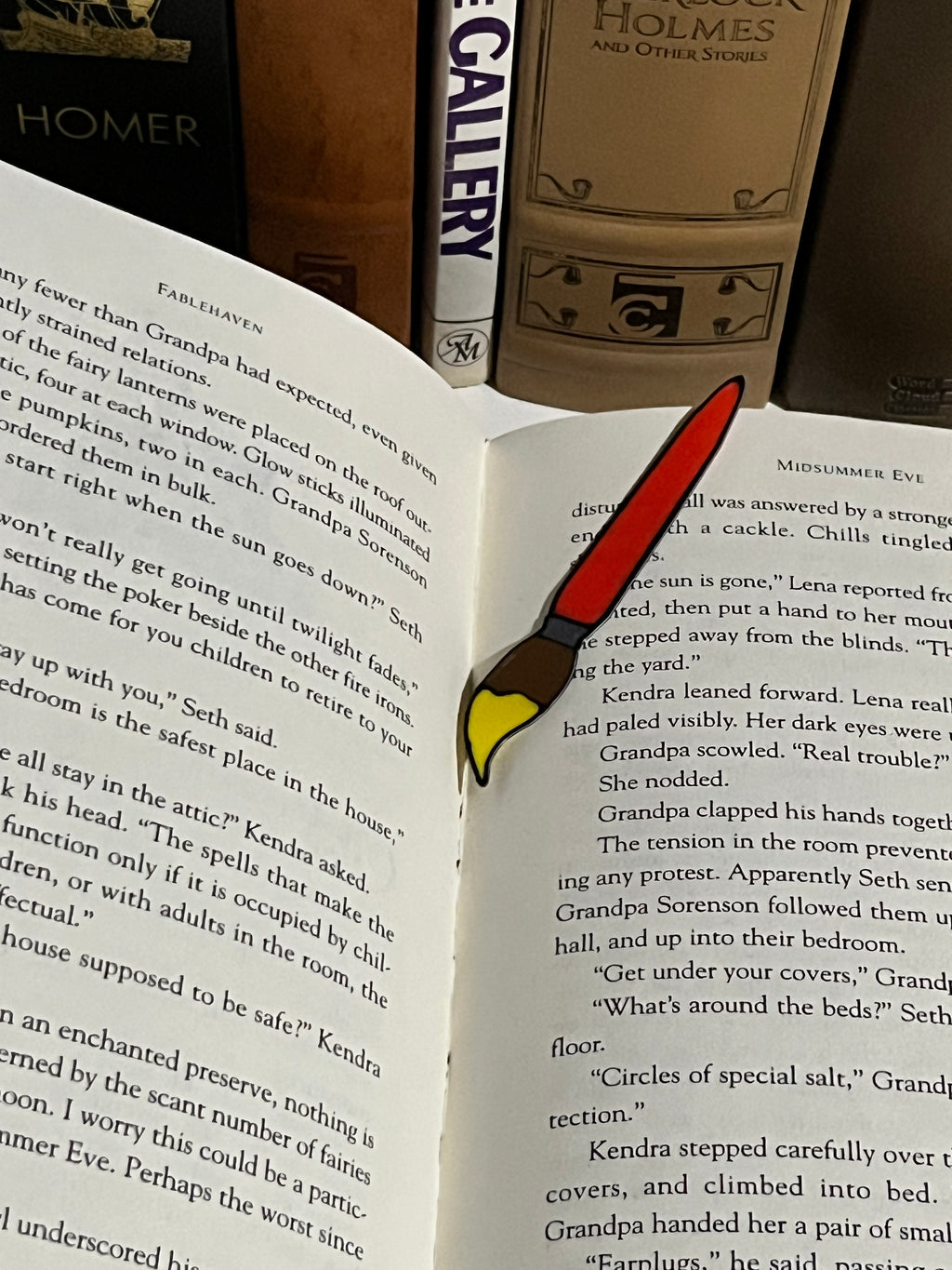 Paint Brush Bookmark