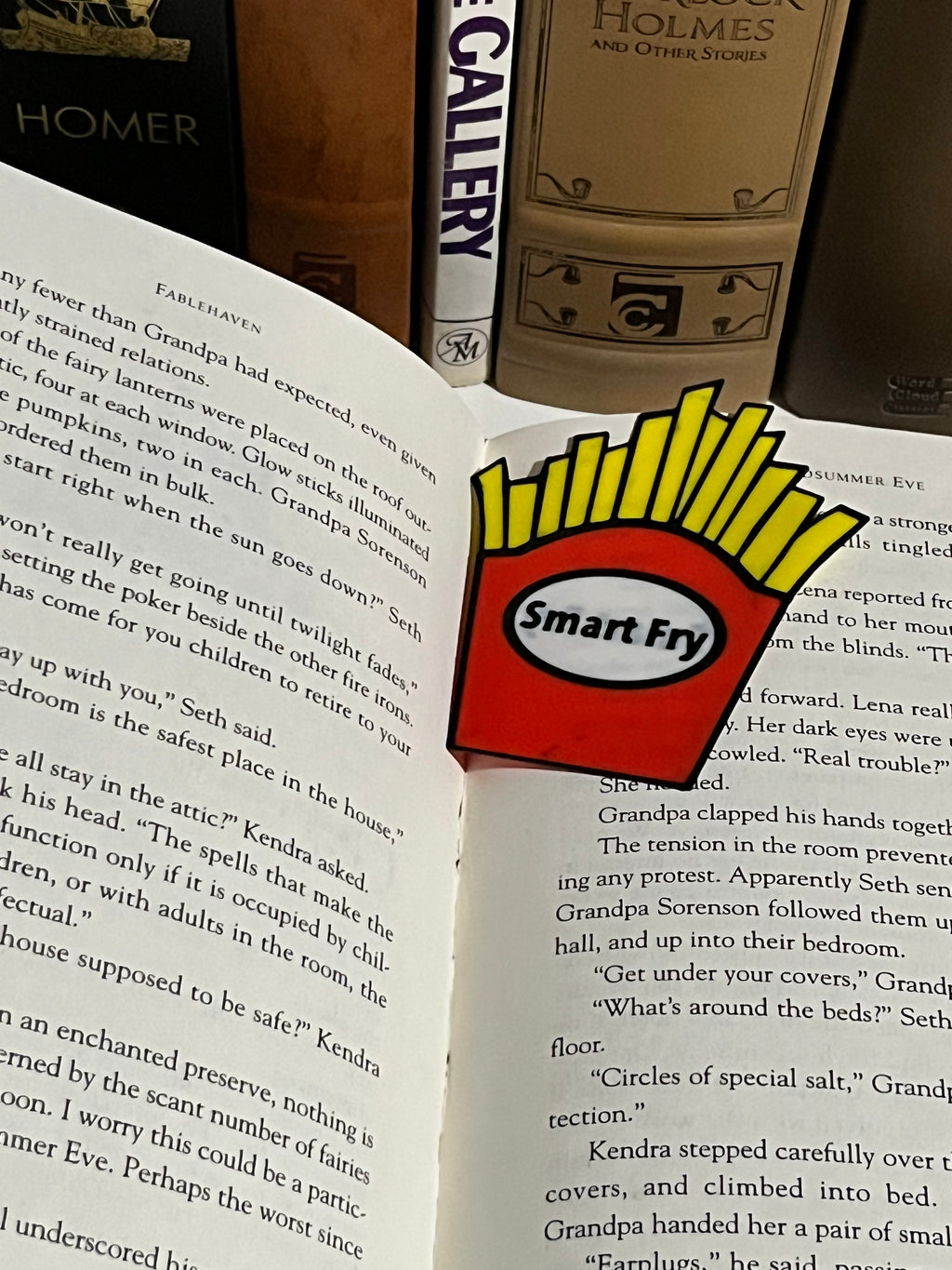 Smart Fries Bookmark