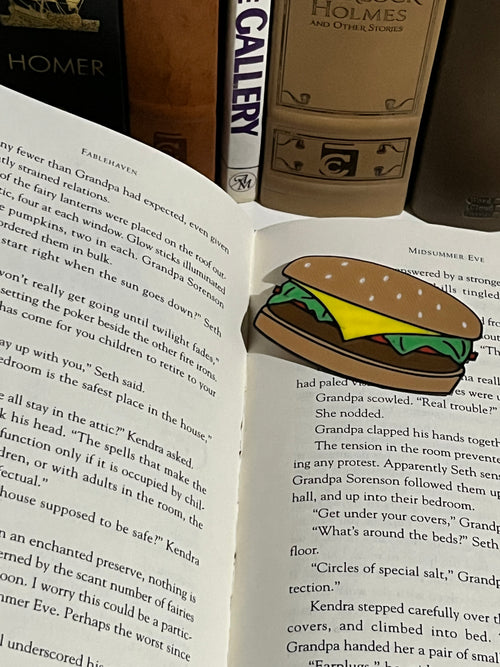 Burger Bookmark