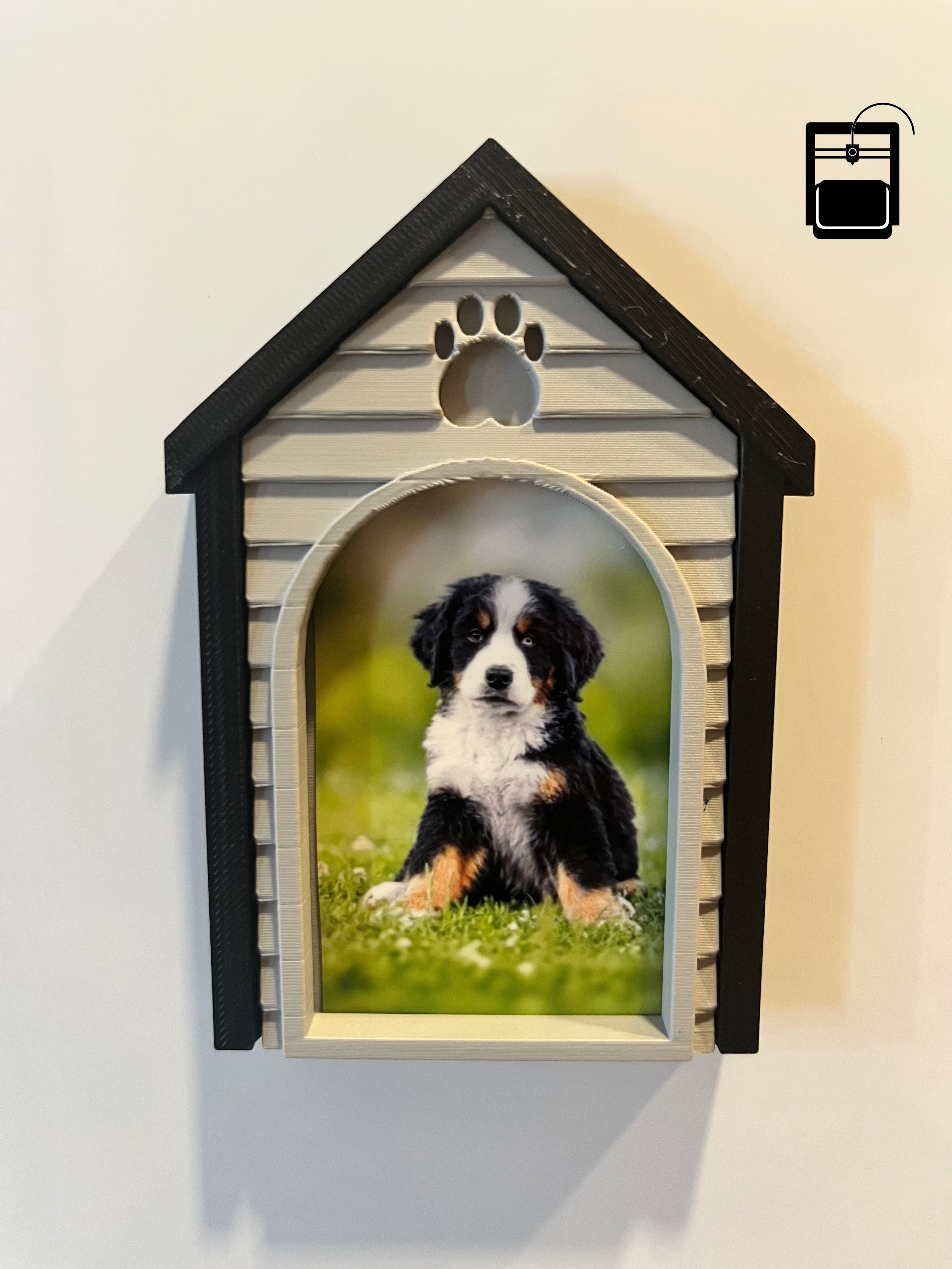 Dog House 2*3 Frame Magnet 3D Printing File