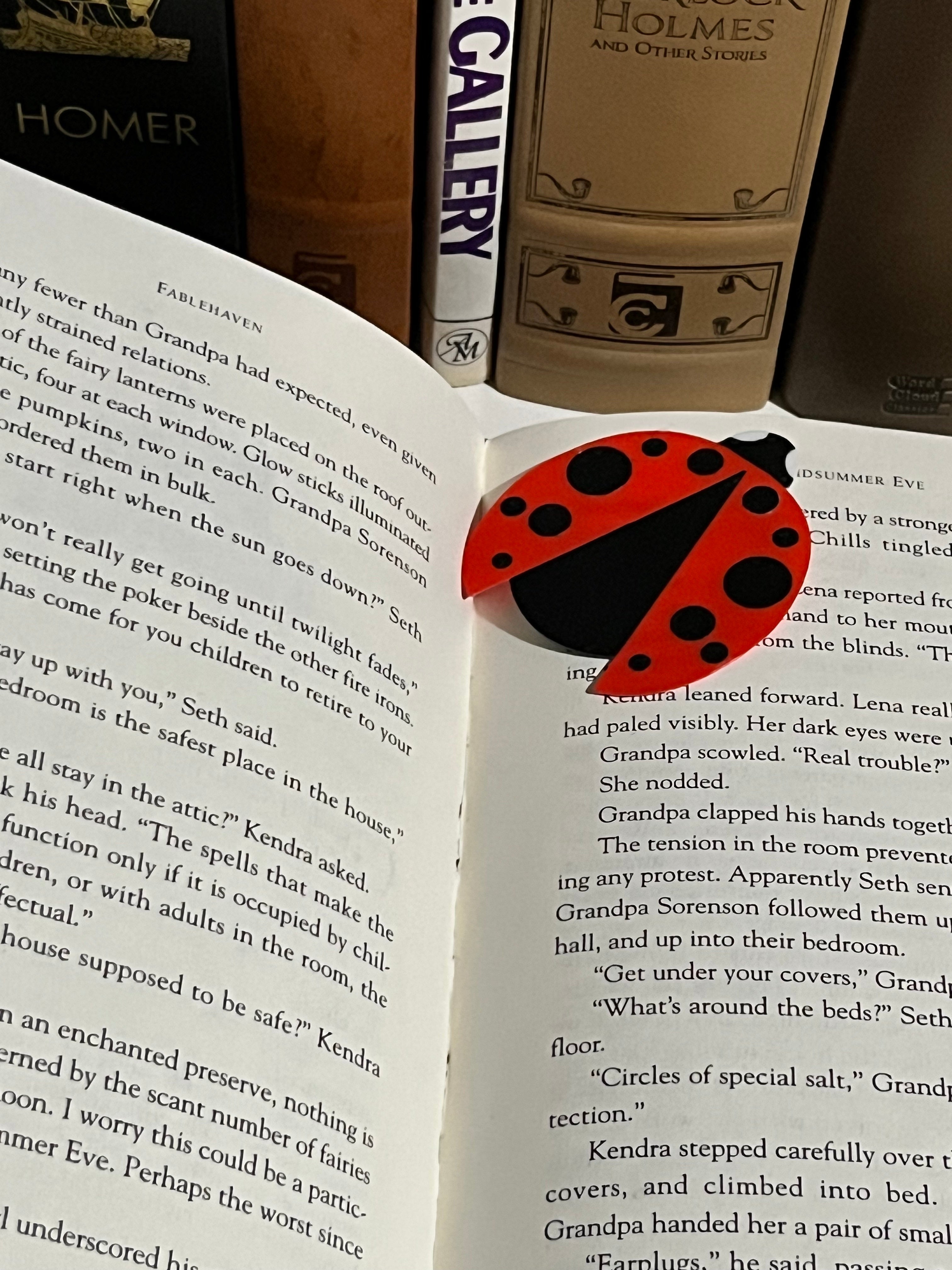 Ladybug Bookmark