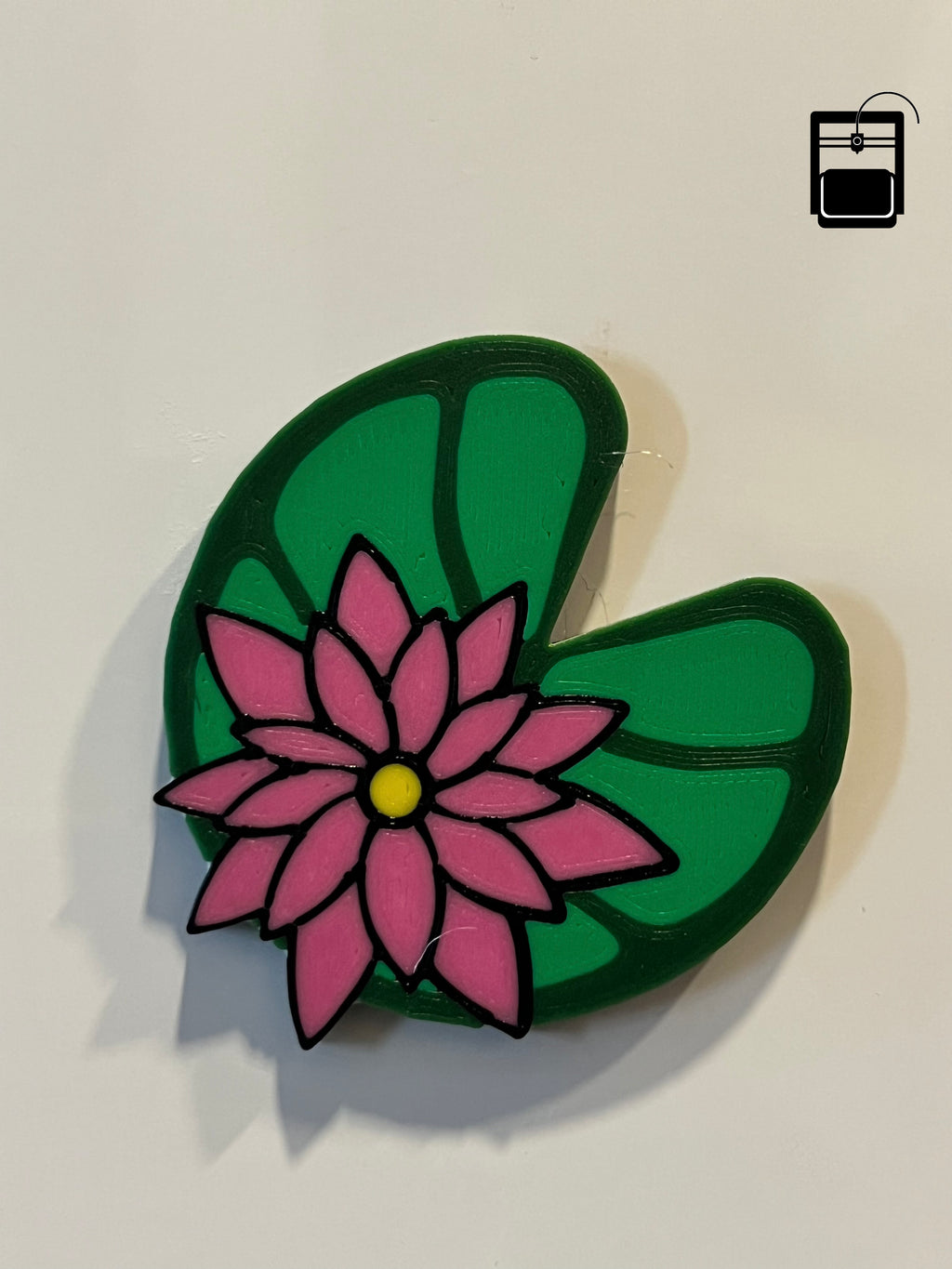 Lily Pad Magnet 3D Printing File