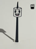 Roasting Marshmallow Bookmark 3D Printing File