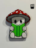 Reading Mushroom Magnet 3D Printing File