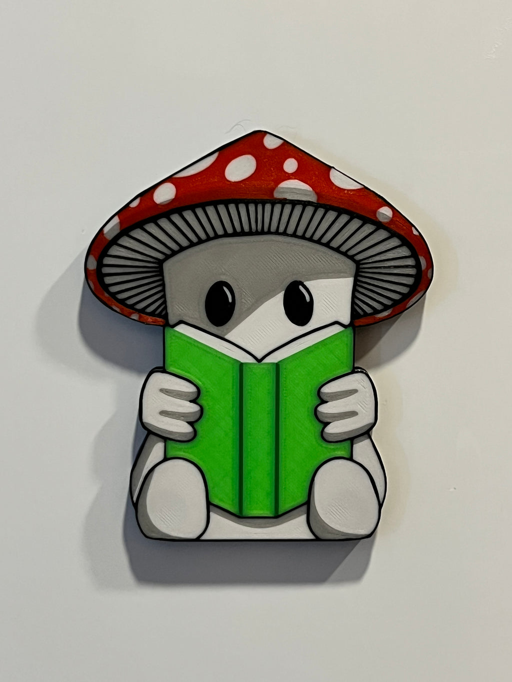 Reading Mushroom Magnet