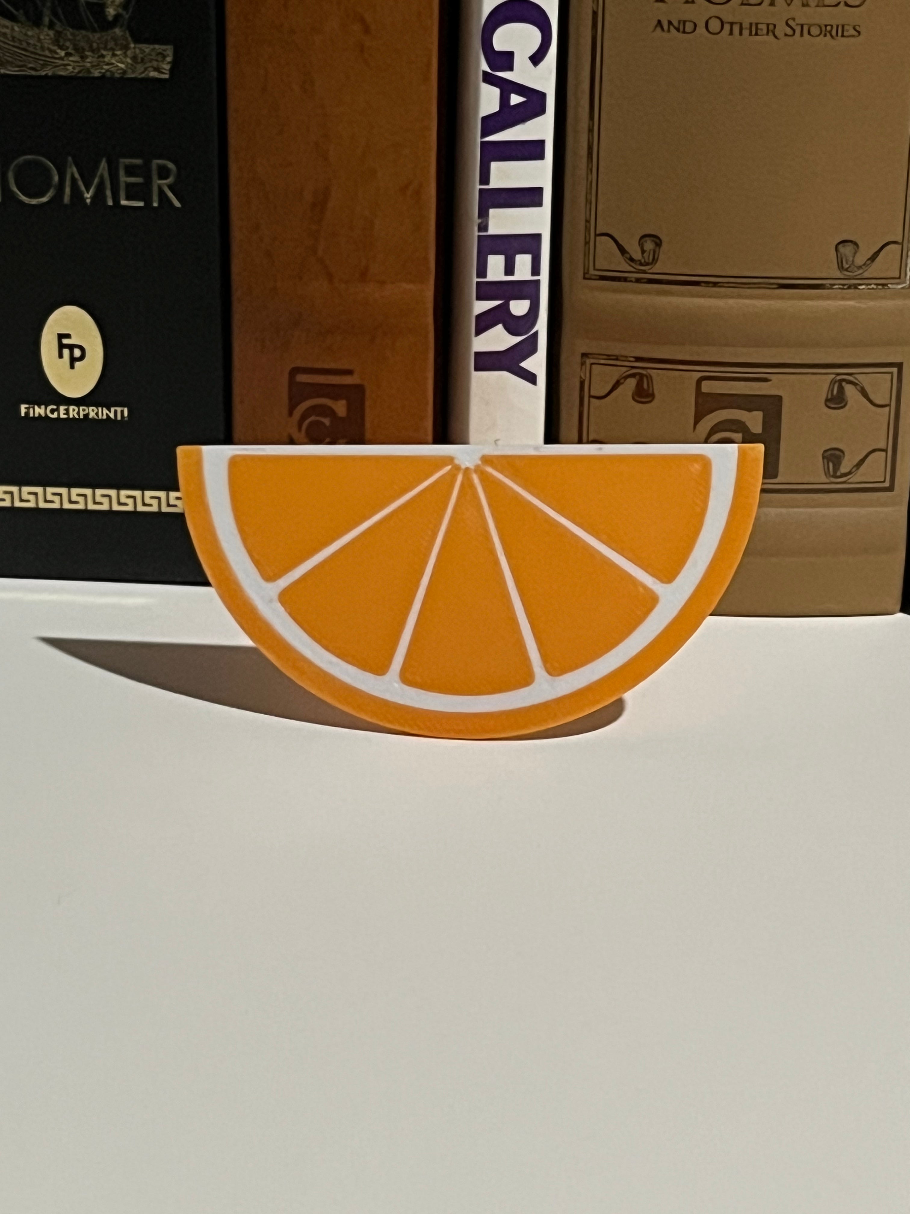 Orange Bookmark