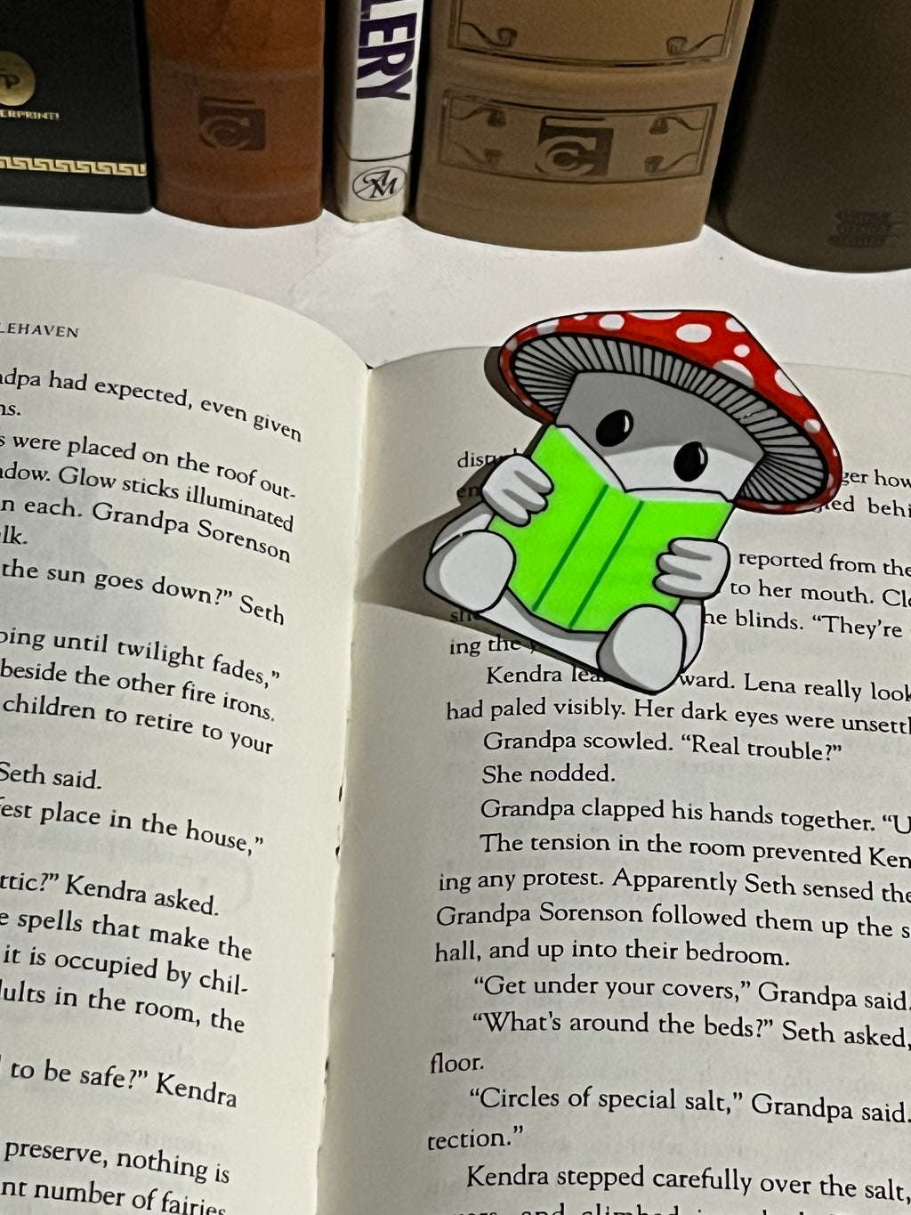 Reading Mushroom Bookmark 3D Printing File