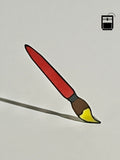 Paint Brush Bookmark 3D Printing File