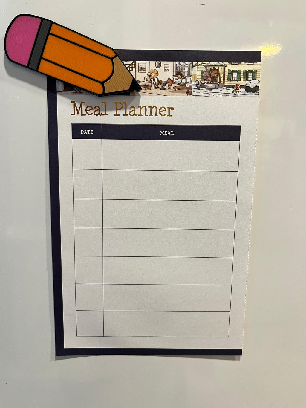 Pencil Magnet 3D Printing File