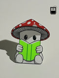 Reading Mushroom Bookmark 3D Printing File
