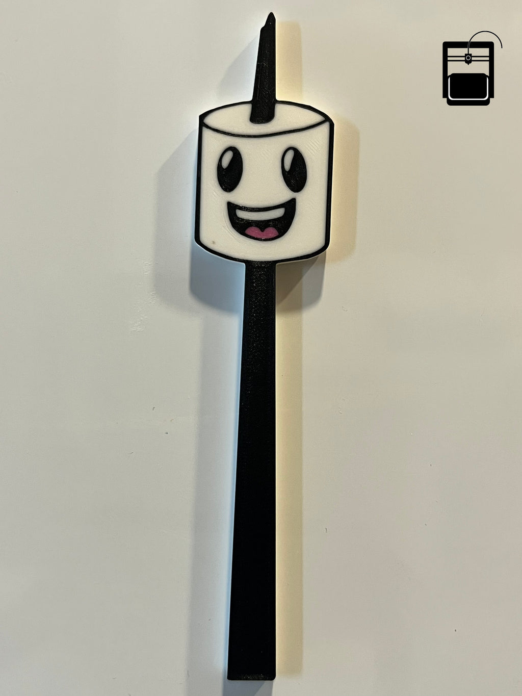 Roasting Marshmallow Magnet 3D Printing File