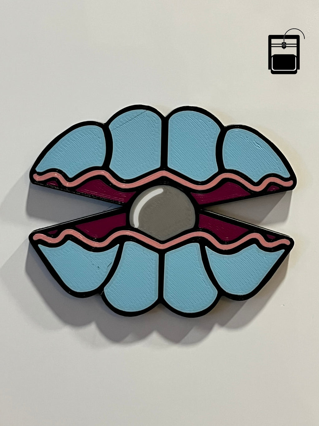 Clam Magnet 3D Printing File
