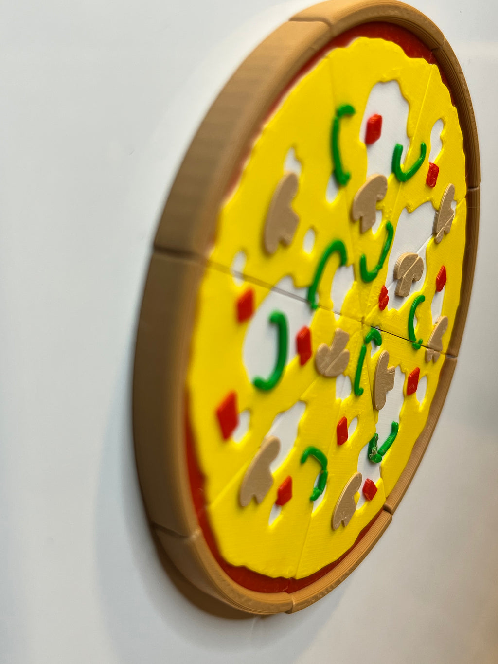 3D Pizza Magnet