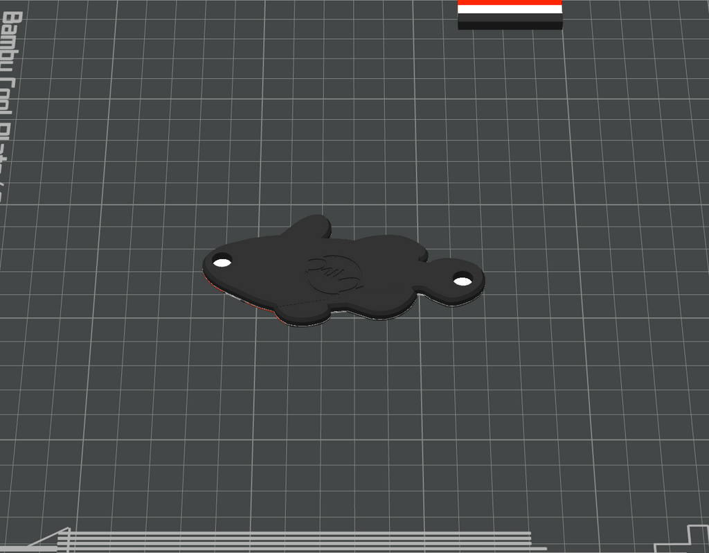 Clownfish Magnet 3D Printing File