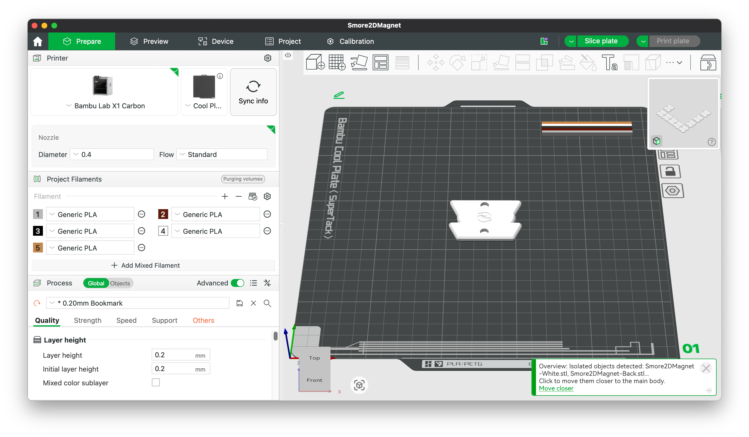 S'more Magnet 3D Printing File