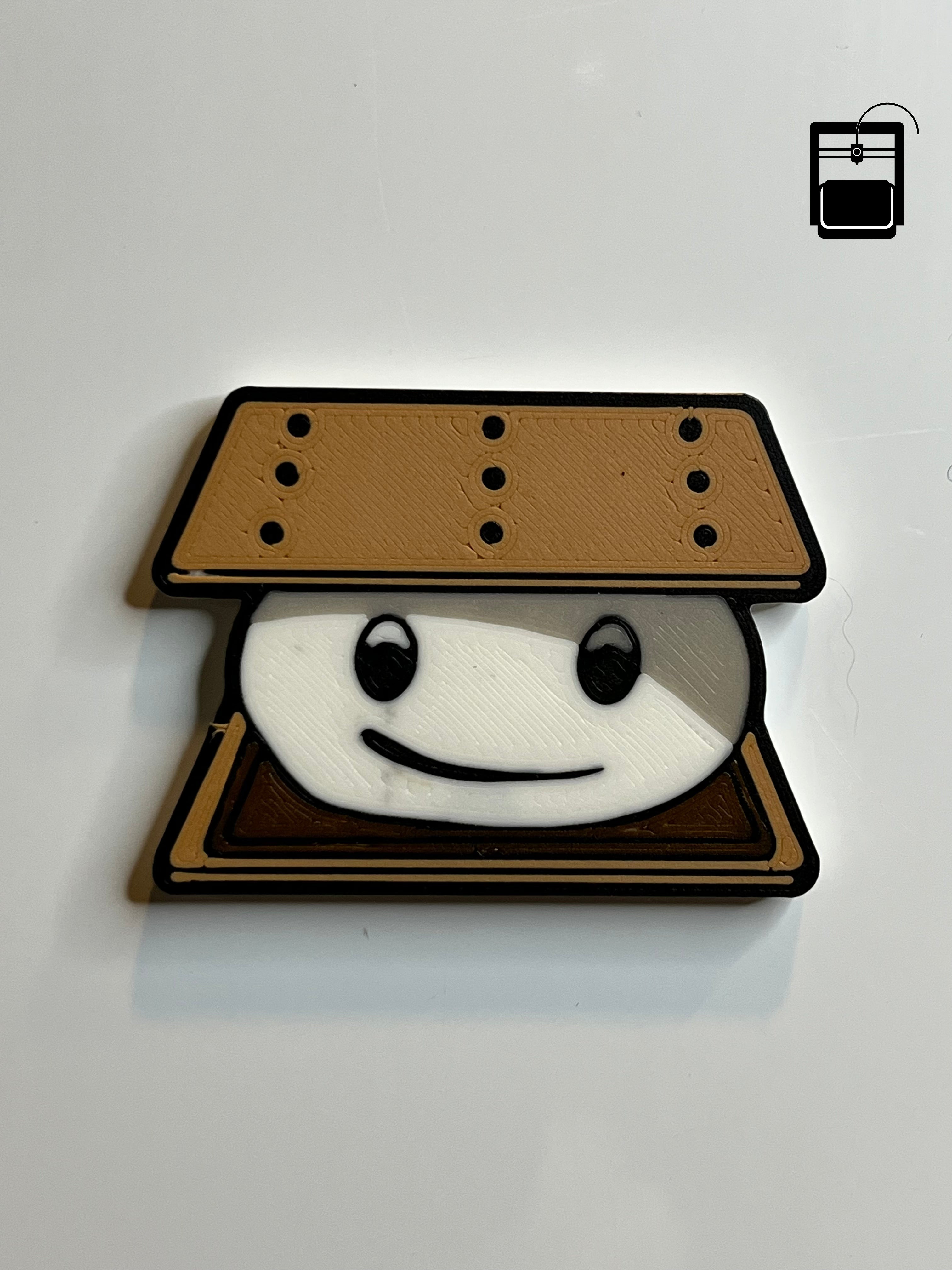 S'more Magnet 3D Printing File