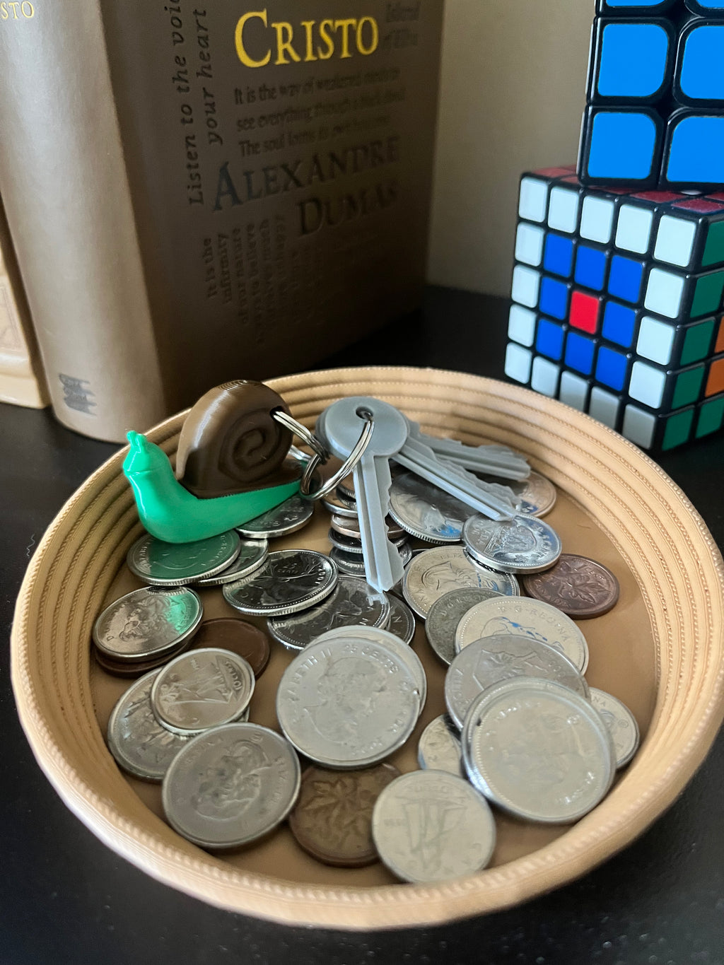 Snail Keychain 3D Printing Files
