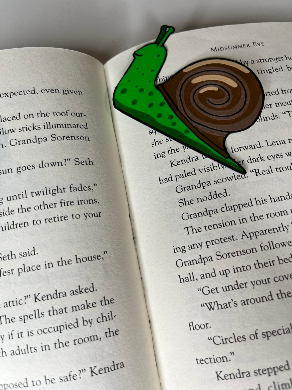 Snail Bookmark