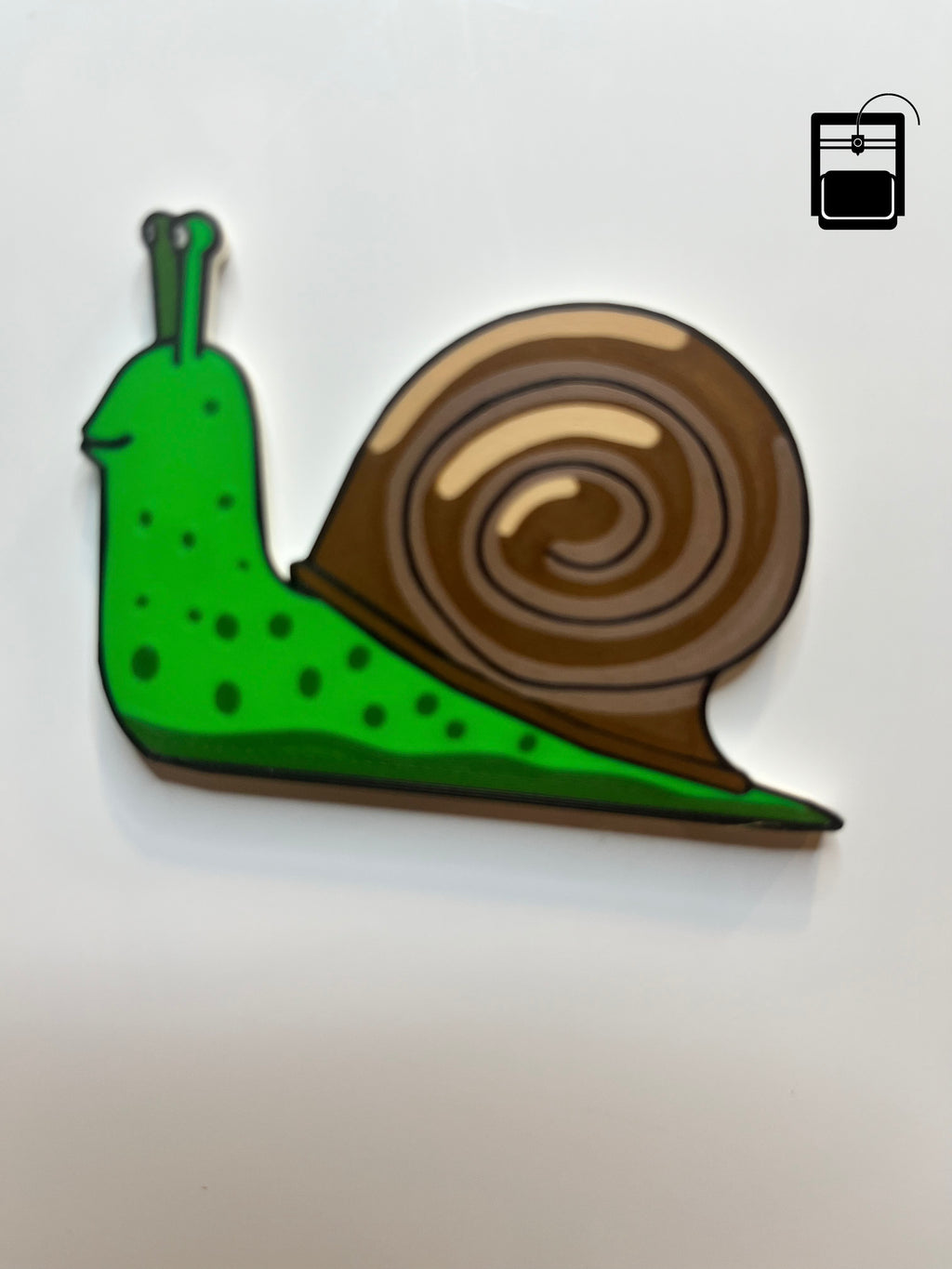 Snail Magnet 3D Printing File