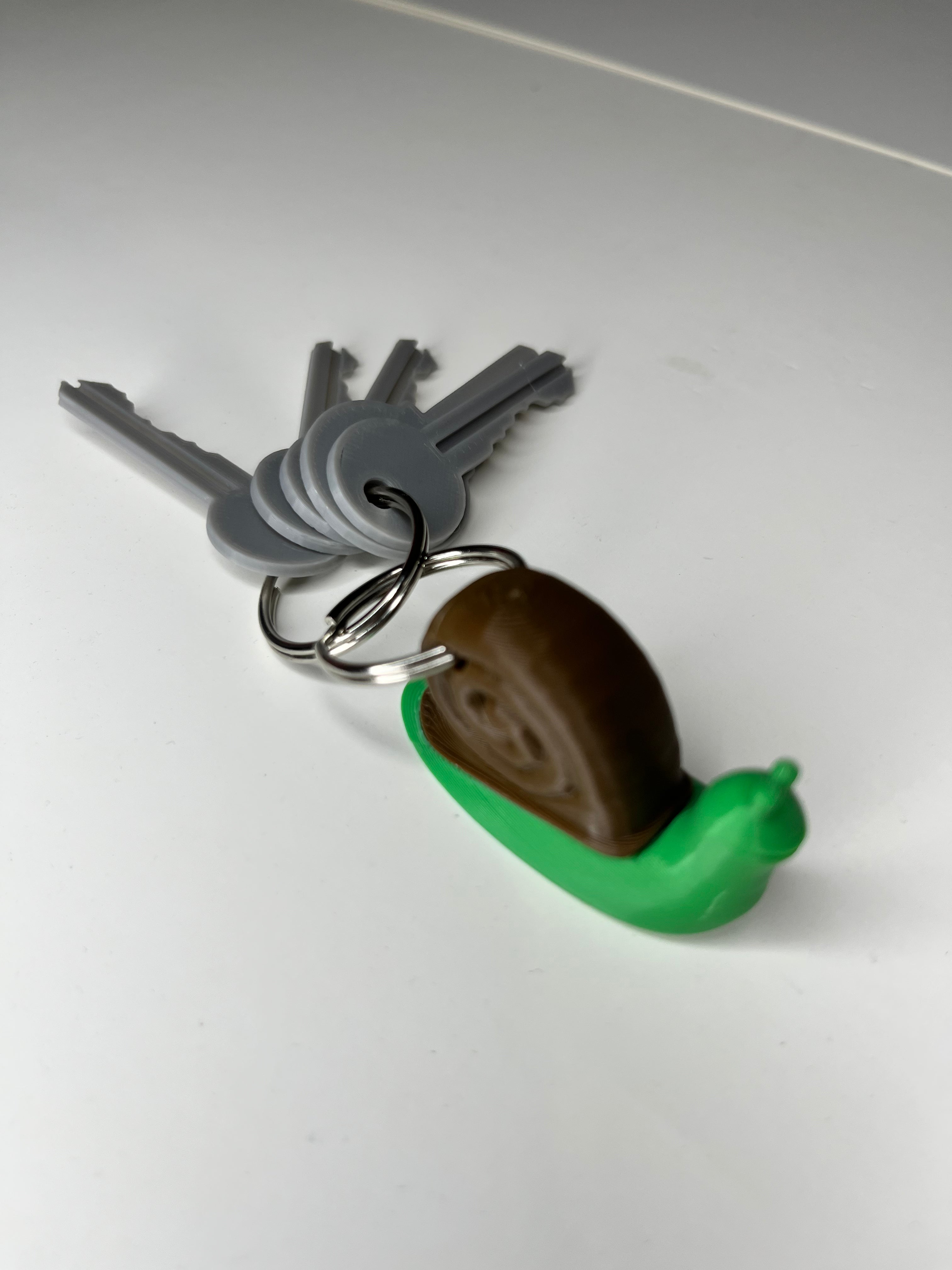 Snail Keychain