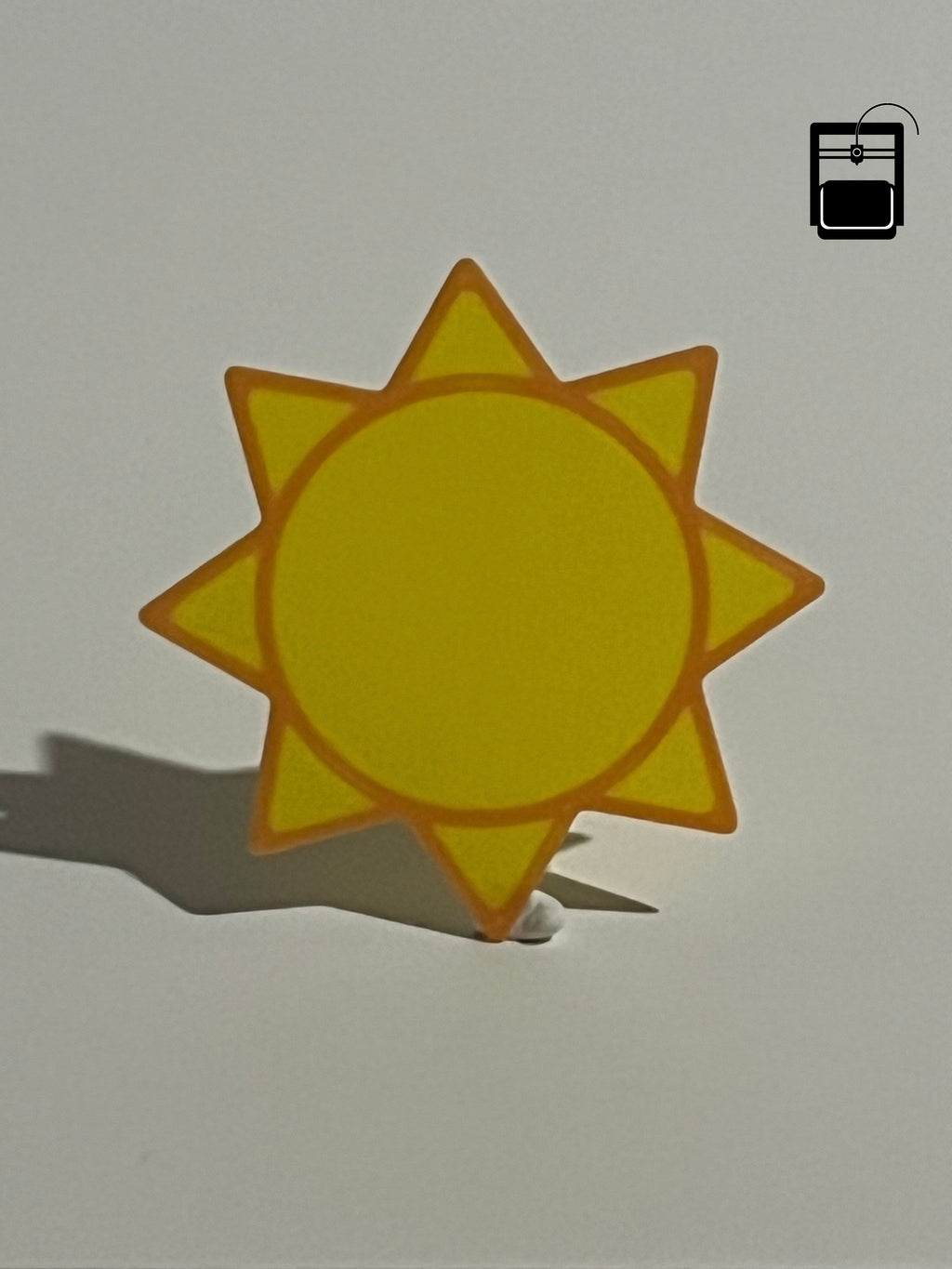 Sun Bookmark 3D Printing File
