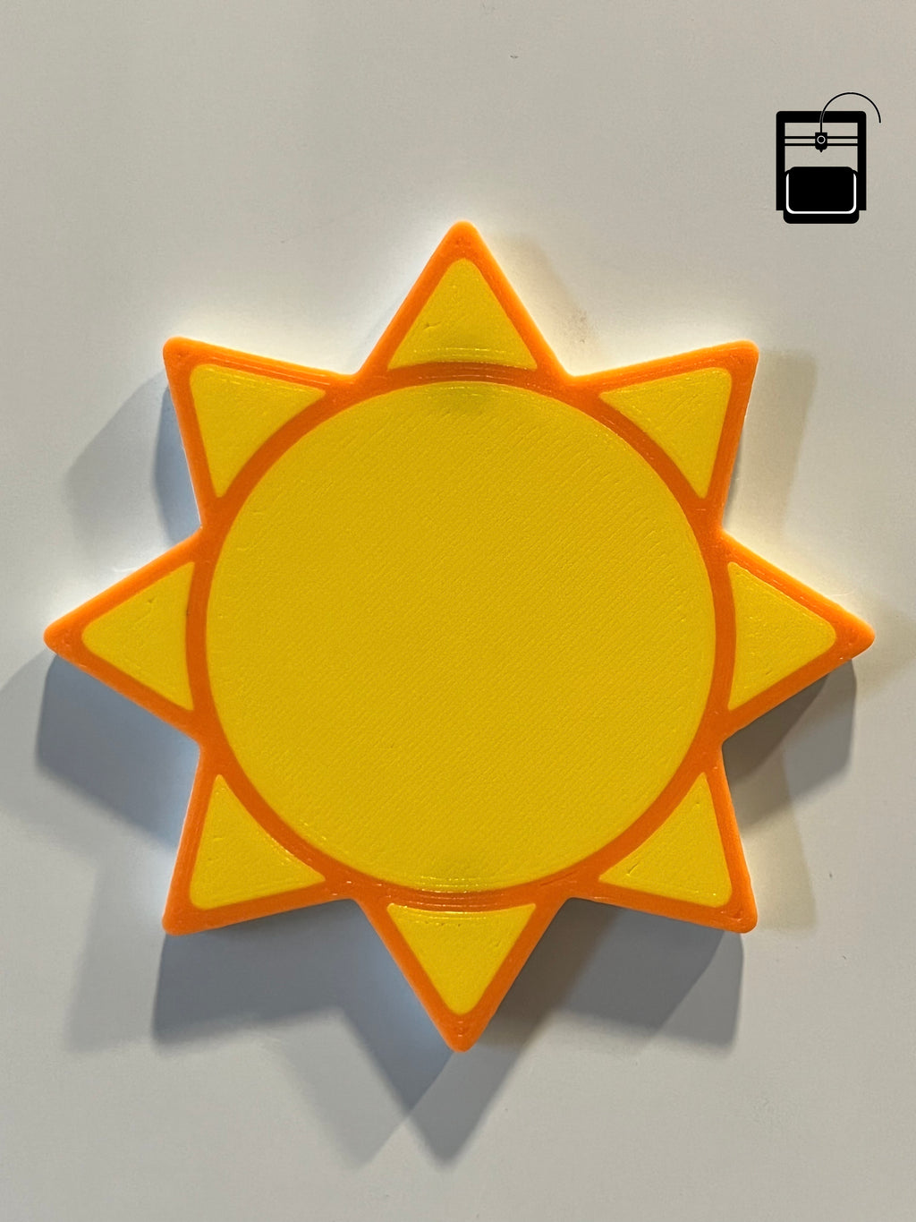 Sun Magnet 3D Printing File