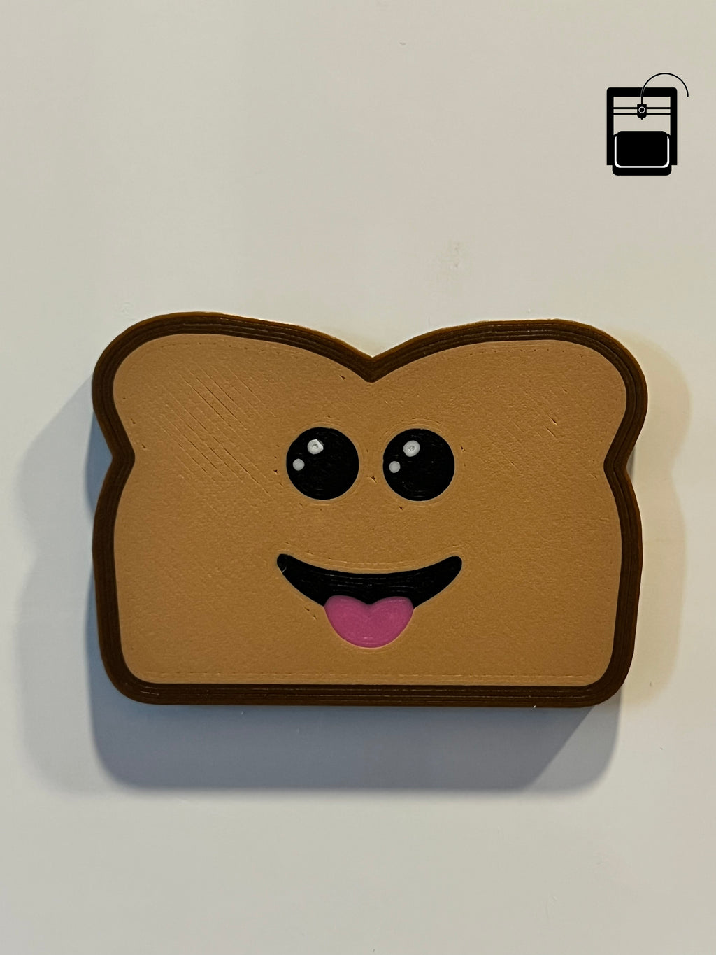 Toast Magnet 3D Printing File