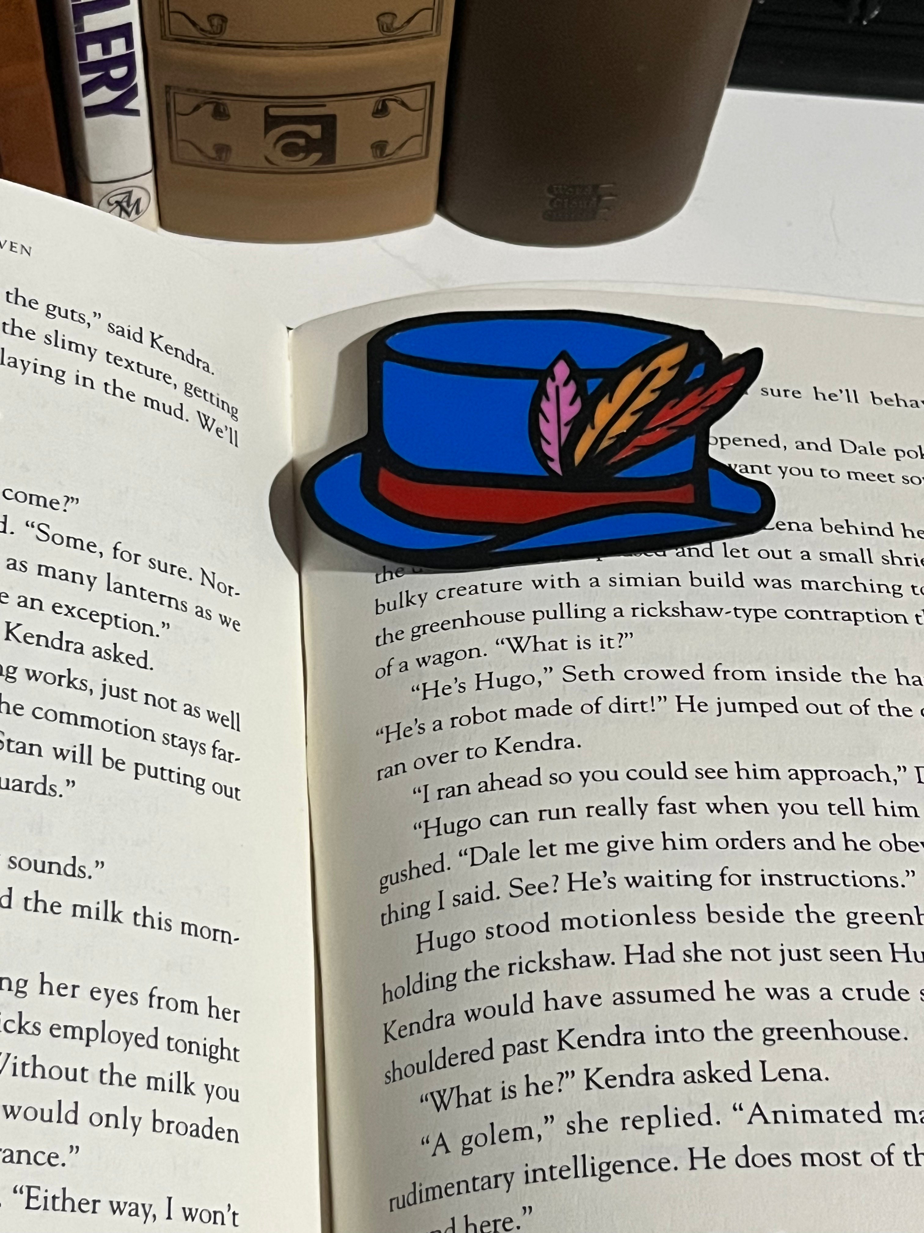 Top Hat Bookmark 3D Printing File