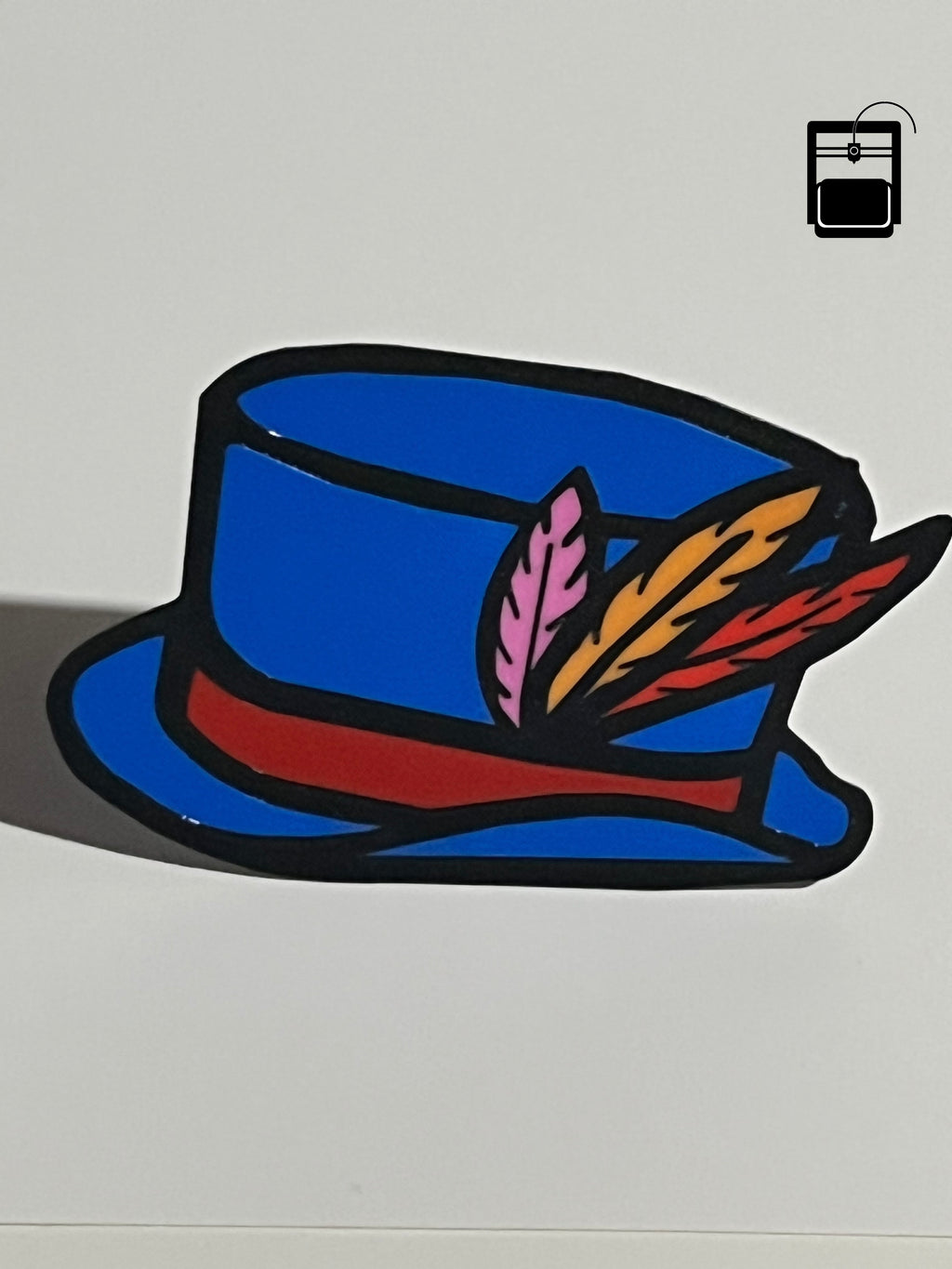 Top Hat Bookmark 3D Printing File